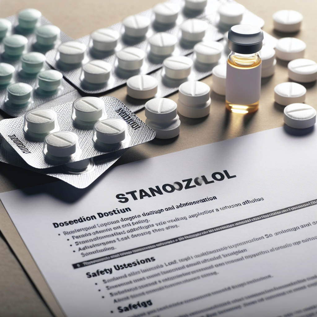 Stanozolol tablets: dosage and administration for pro athletes