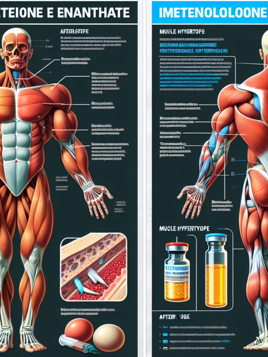 Effects of injectable metenolone enanthate on muscle hypertrophy