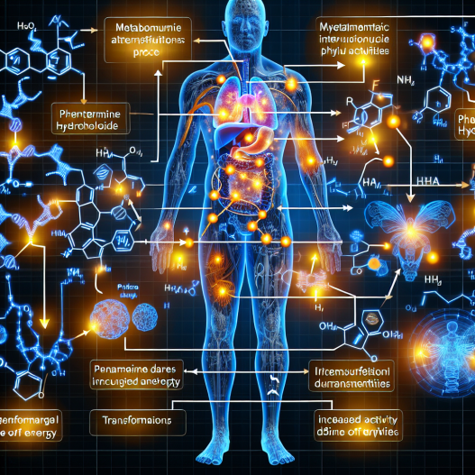 Phentermine hydrochloride's influence on metabolism during physical activity