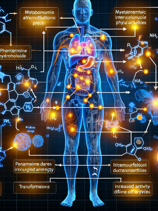 Phentermine hydrochloride's influence on metabolism during physical activity
