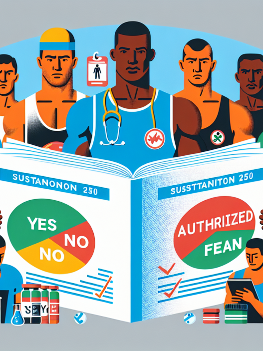 Regulation of sustanon 250 use in athletes