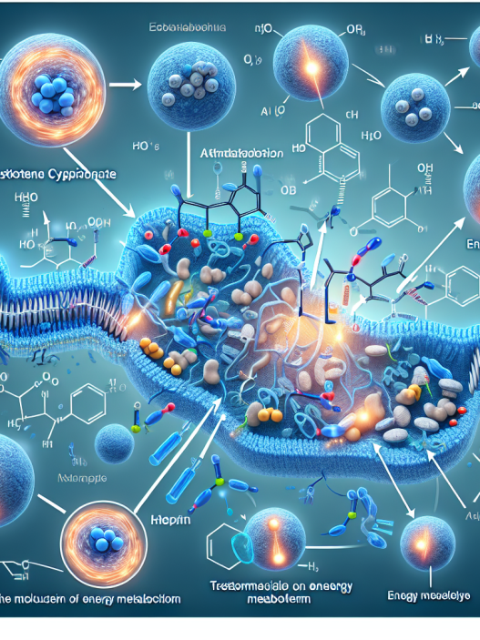 Testosterone cypionate and its action on energy metabolism