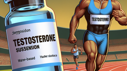 Water-based testosterone suspension: a powerful ergogenic for athletes