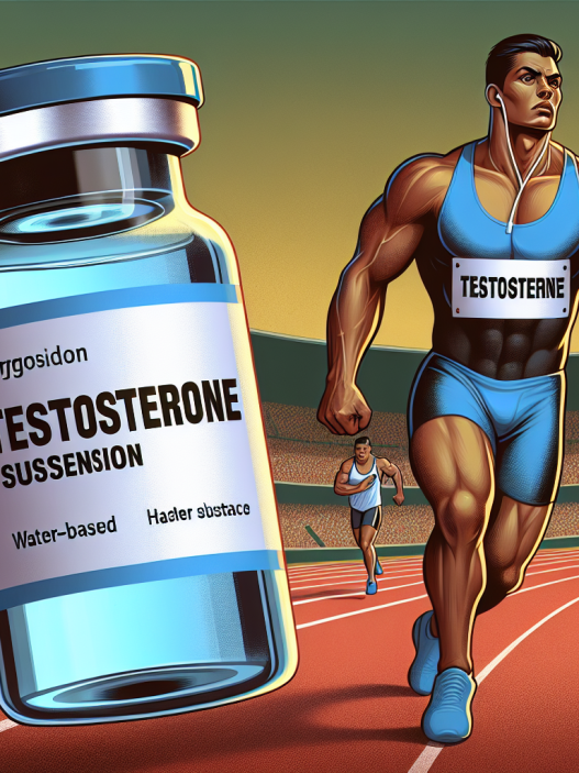 Water-based testosterone suspension: a powerful ergogenic for athletes