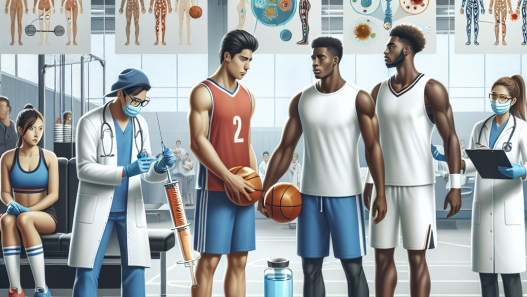 Bactericidal water injections: preventing infections in athletes