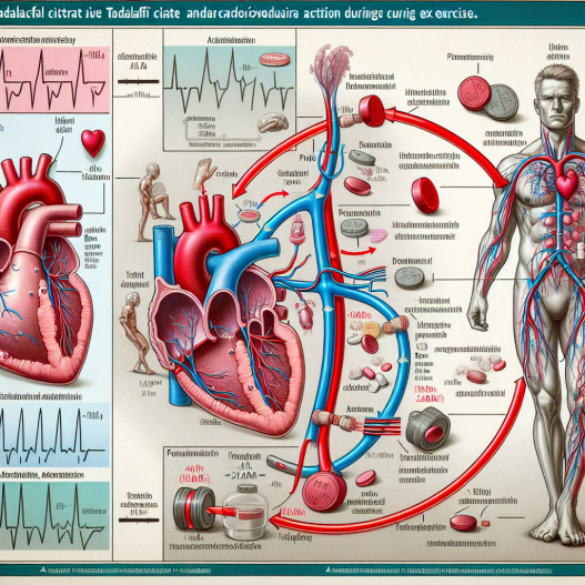 Tadalafil citrate and cardiovascular action during exercise