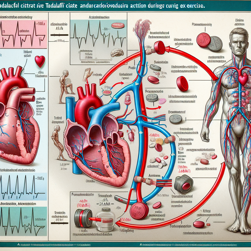 Tadalafil citrate and cardiovascular action during exercise