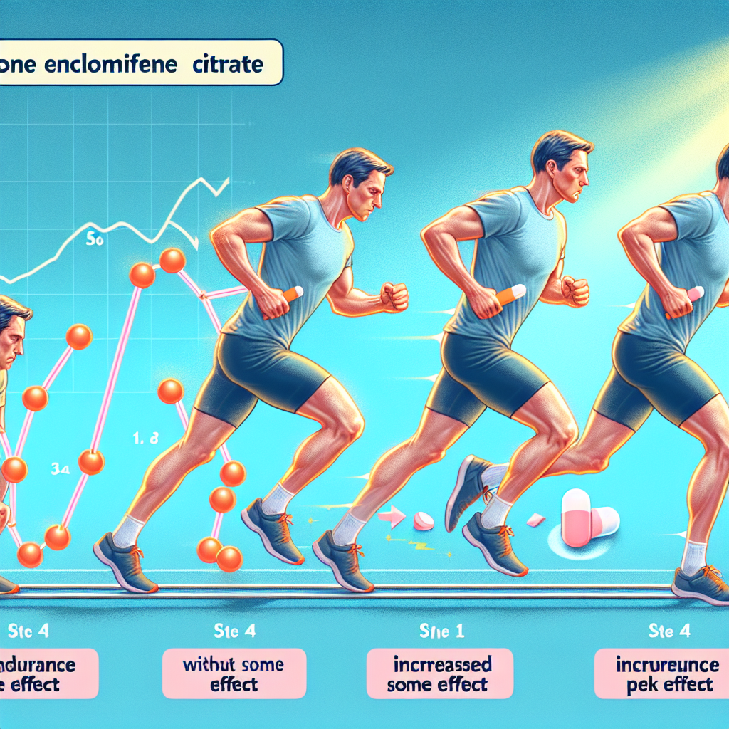 Positive effects of enclomifene citrate on endurance in physical activity