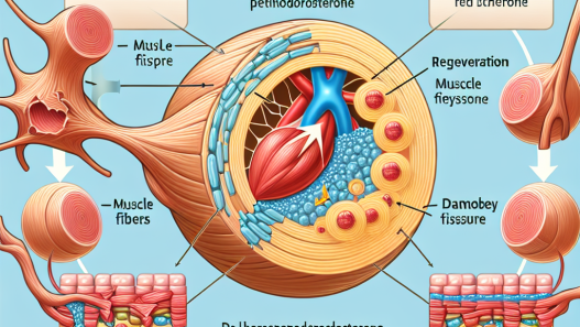 Significance of dehydroepiandrosterone in muscle regeneration