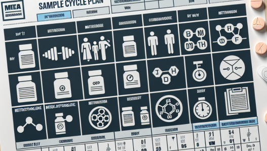 Sample cycle plan for metildrostanolone: 8 weeks