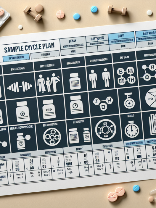 Sample cycle plan for metildrostanolone: 8 weeks