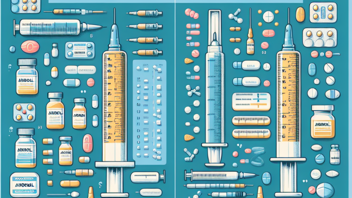 Andriol vs oral vs injectable versions