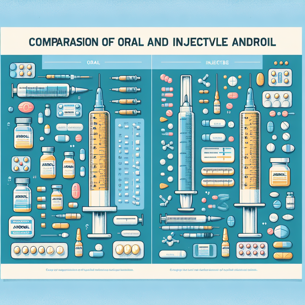 Andriol vs oral vs injectable versions