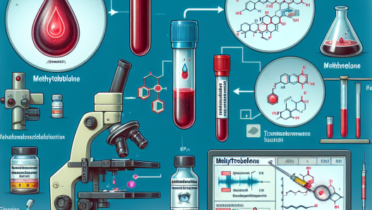 Detection methods for methyltrenbolone in blood