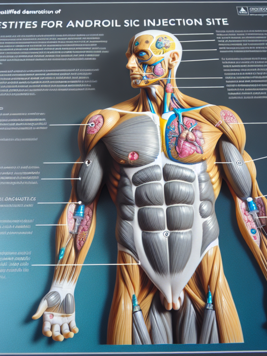 Injection sites for andriol: best practices