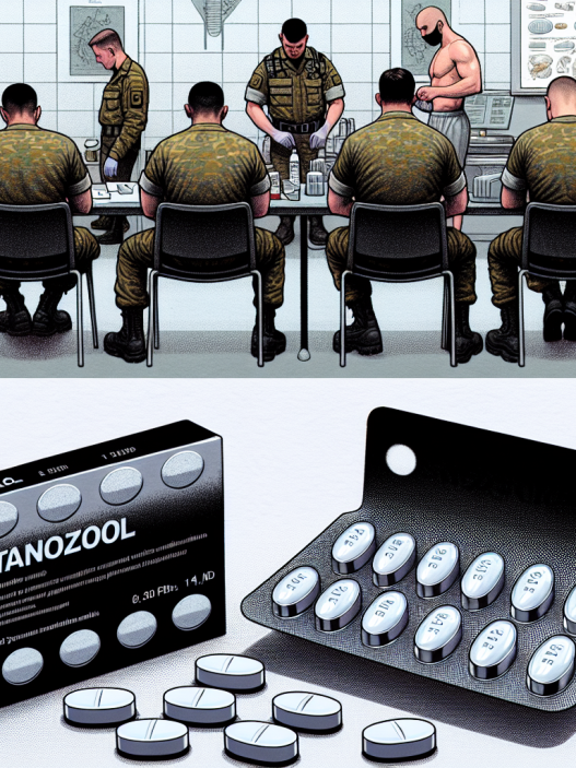 Military drug testing and stanozololo compresse