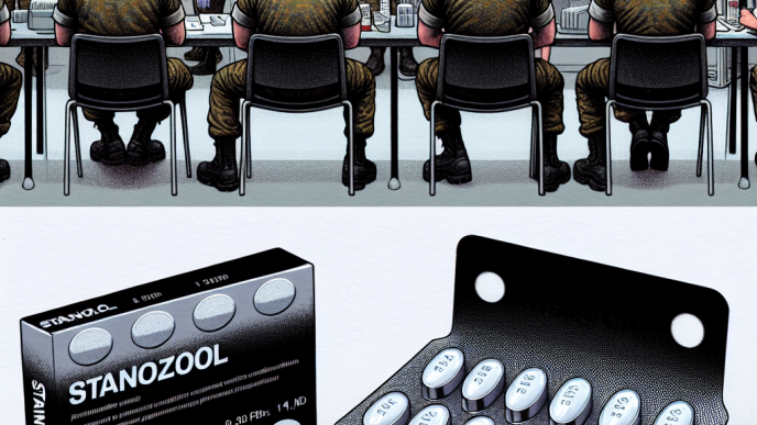 Military drug testing and stanozololo compresse