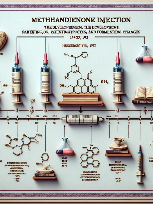 Patents and formulations history of methandienone injection