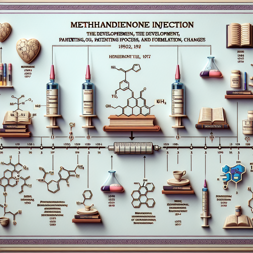 Patents and formulations history of methandienone injection