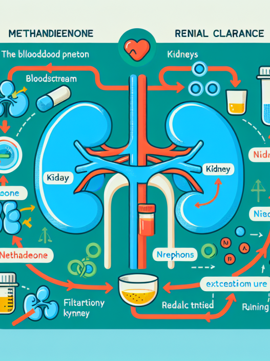 Renal clearance of methandienone injection