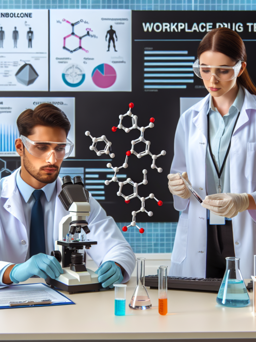 Workplace drug testing and stenbolone